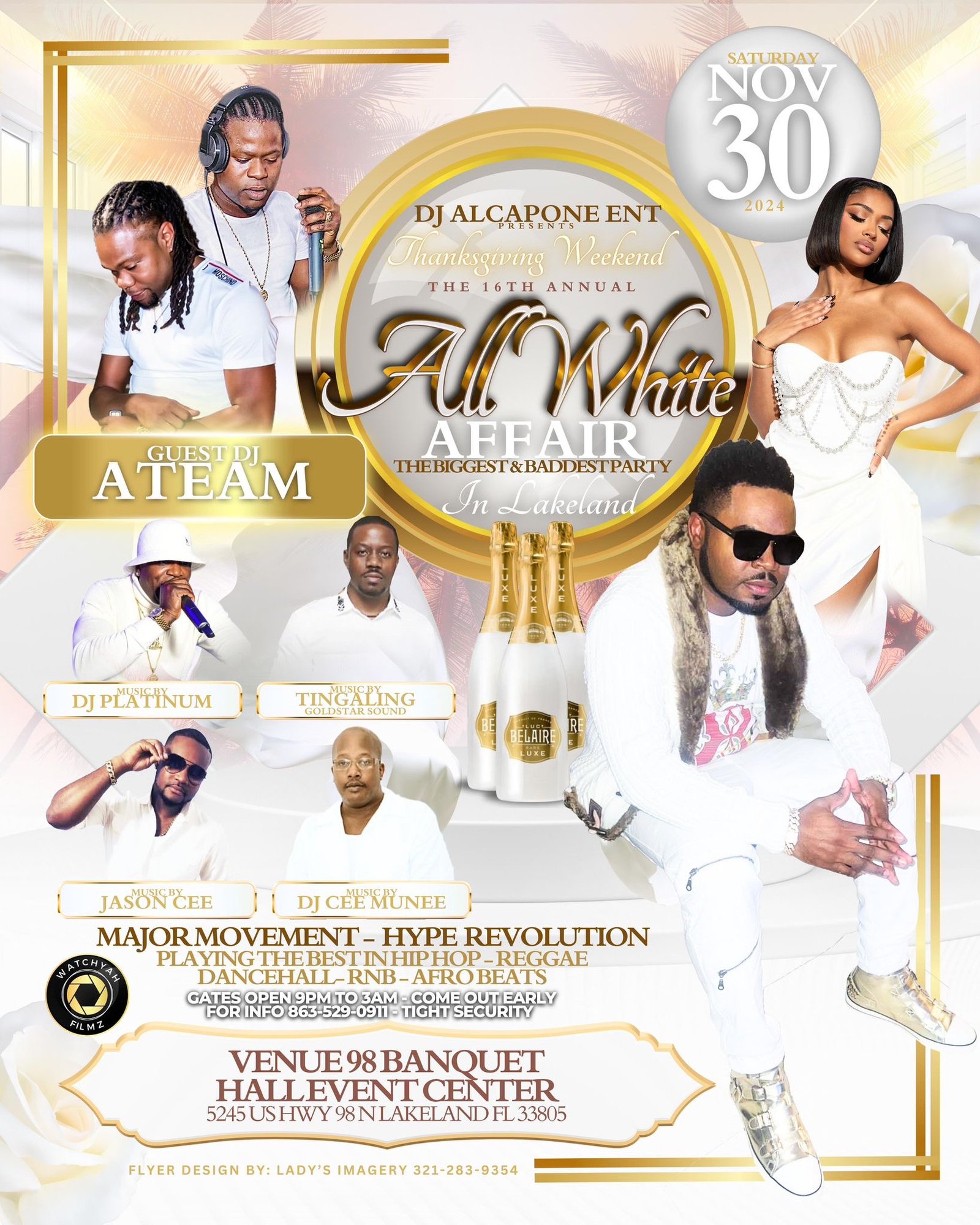 Get Ready for the Ultimate All White Affair | Lakeland’s Biggest Party