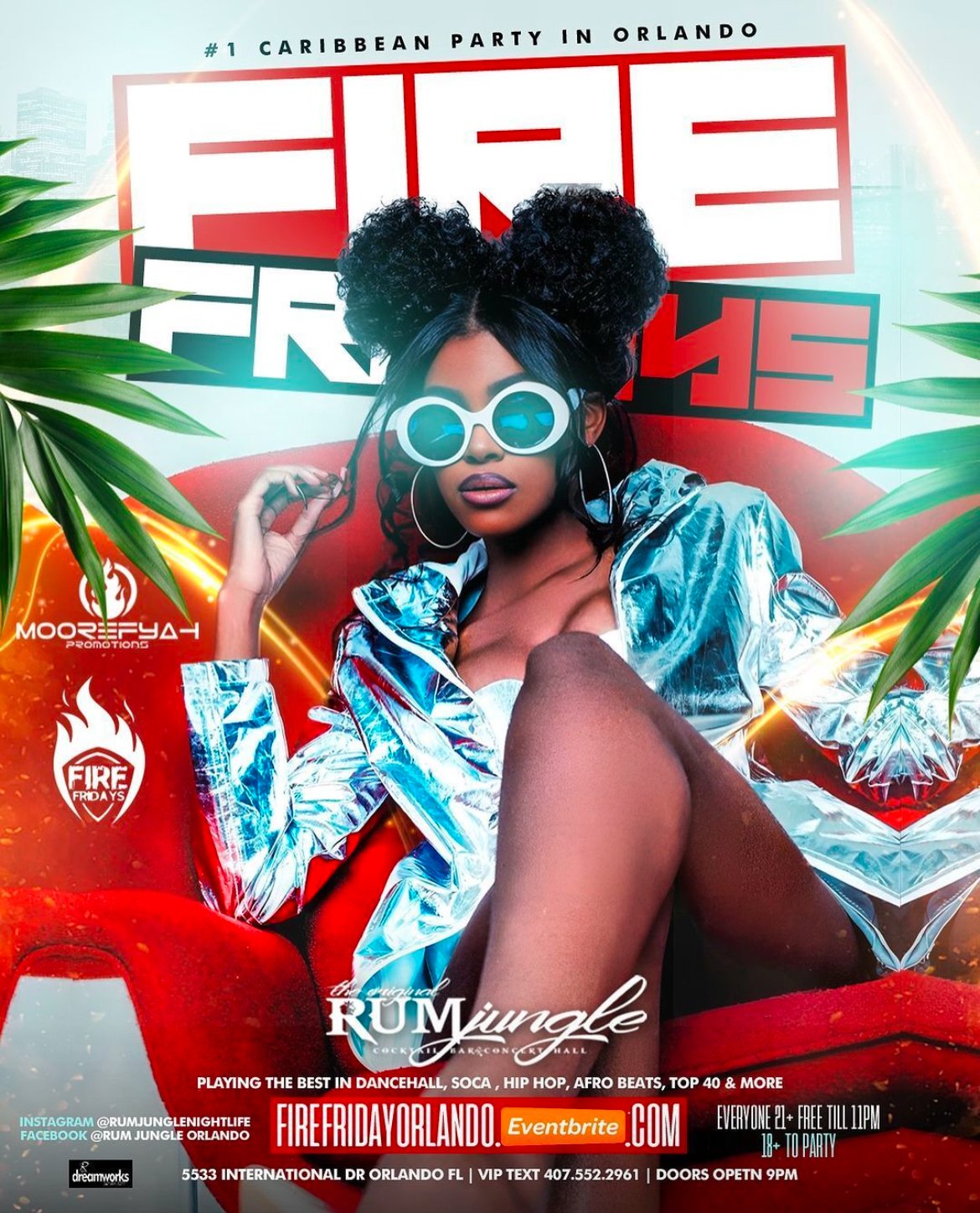 Fire Fridays | The #1 Caribbean Party in Orlando