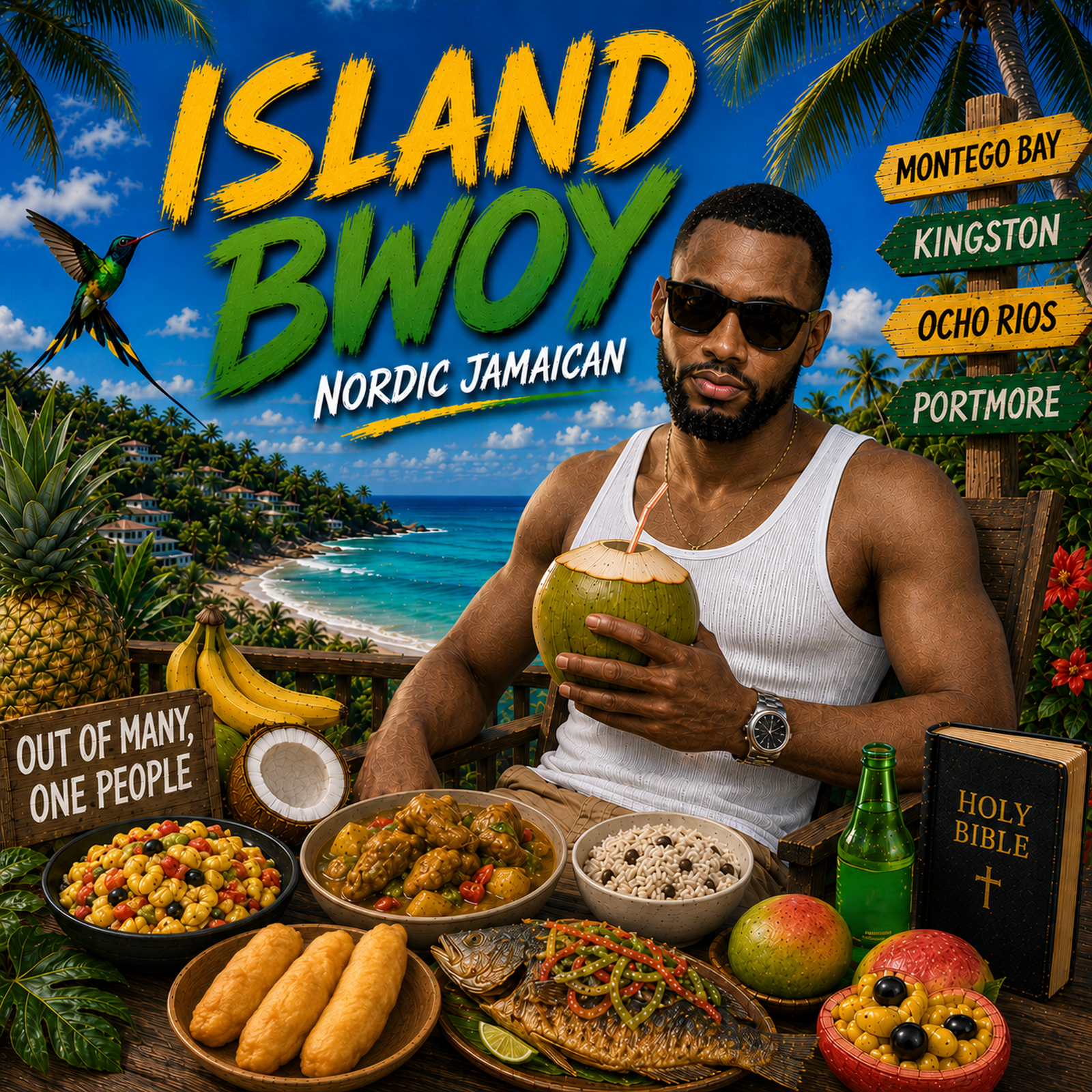 Nordic Jamaican artwork