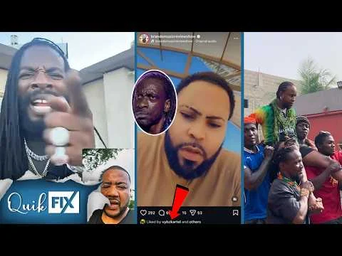 Kartel Likes Post Questioning Bounty Killer Buss; Gyptian vs Producer; Popcaan Crowned Ghanian Chief